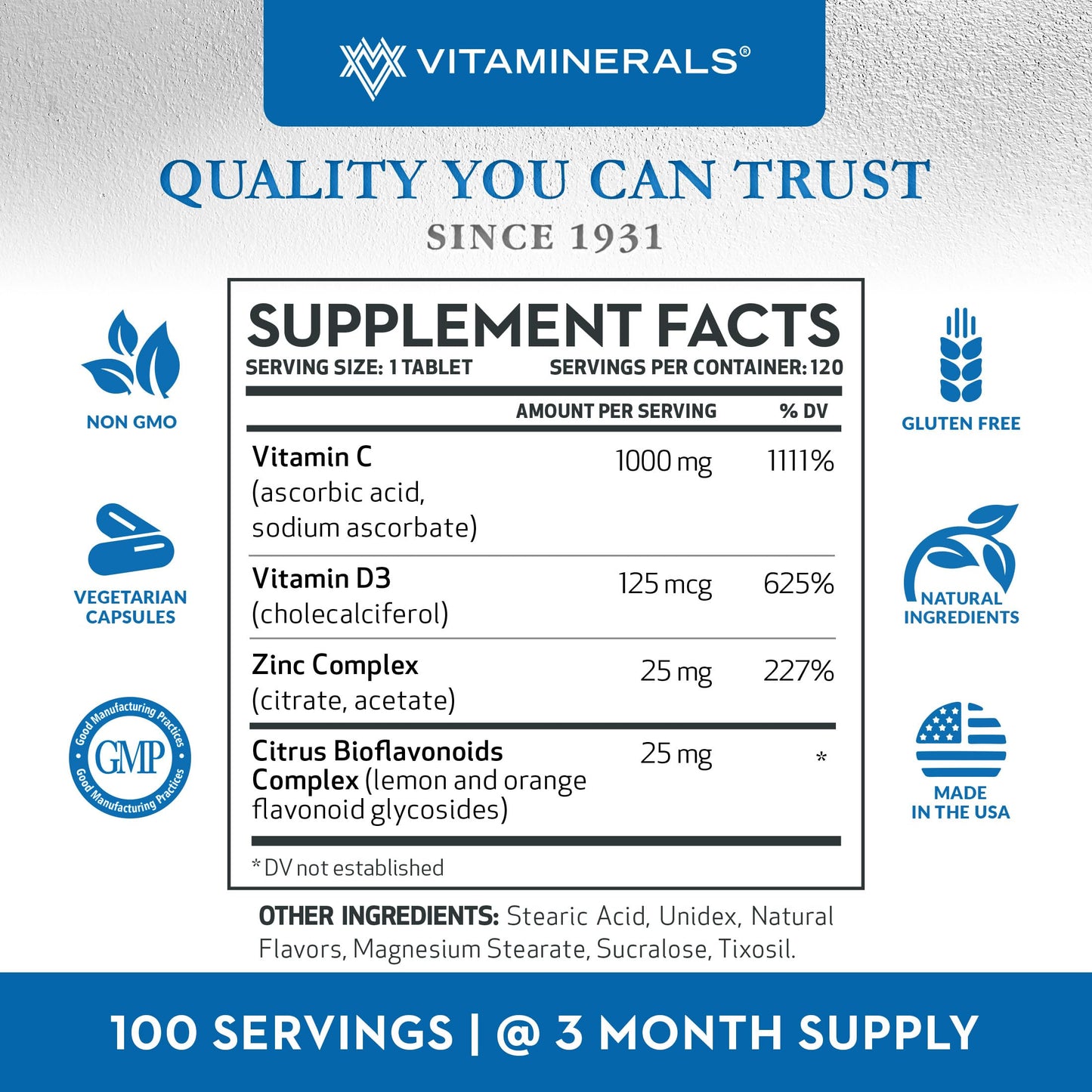 Vitaminerals 106 C D Z