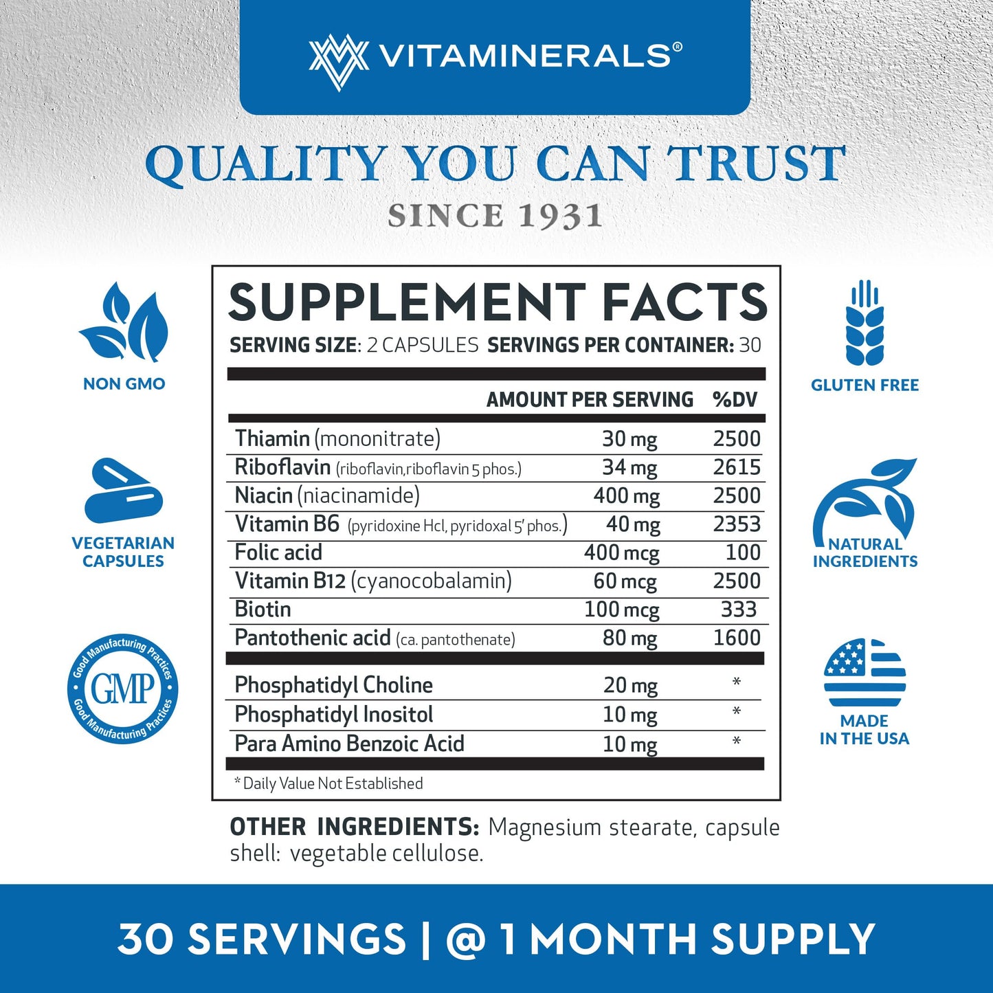 Vitaminerals 119 Neurotex