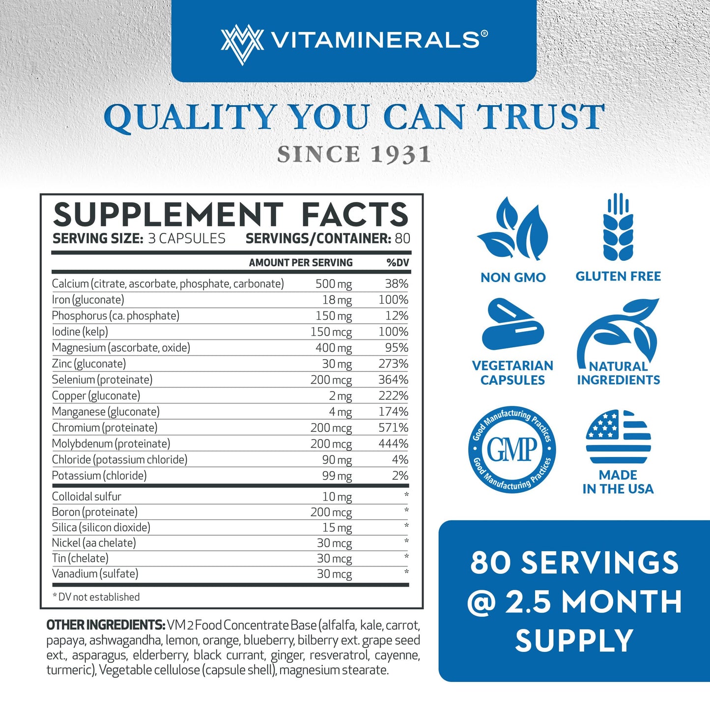 Vitaminerals 16 Polymineral
