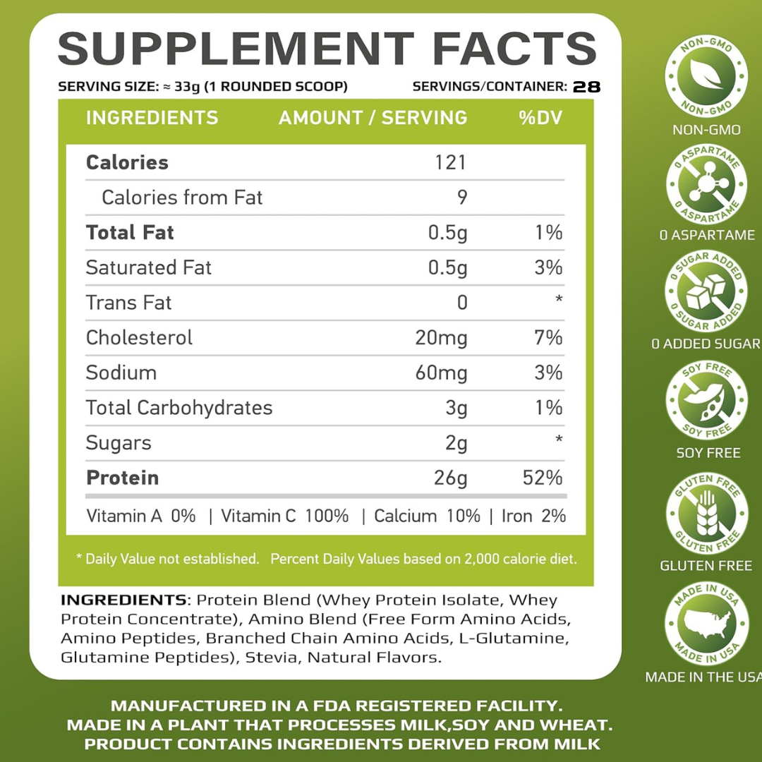 MFL Muscle Whey 2 pounds