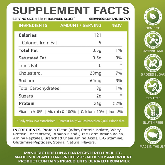 MFL Muscle Whey 2 Lbs.