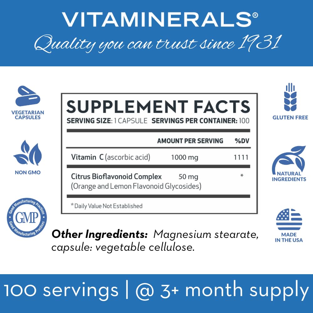 Vitaminerals 63 C-MAX, 100 Veggie caps