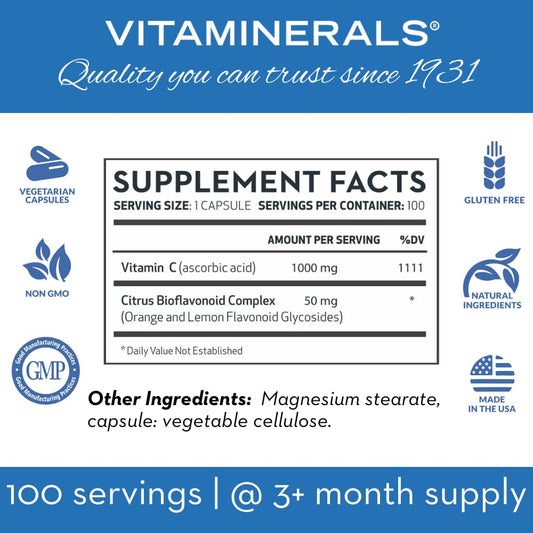 Vitaminerals 63 C-MAX, 100 Veggie caps