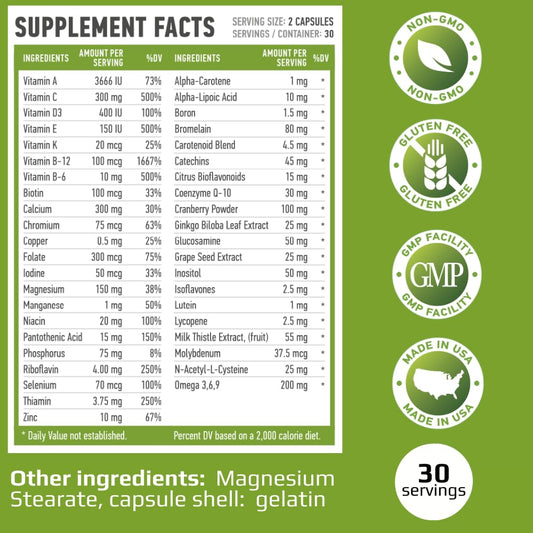 MFL Complete Vitamins, 60 caps