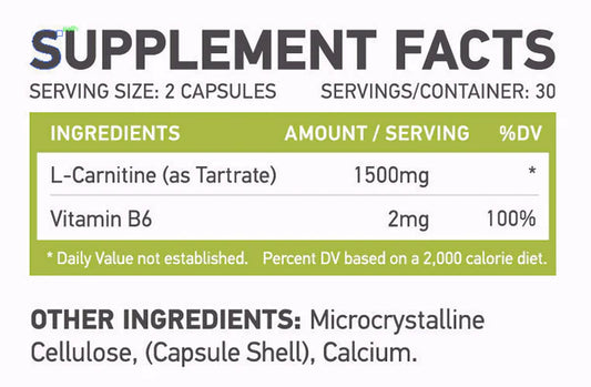 MFL CARNITINE, 60 capsules