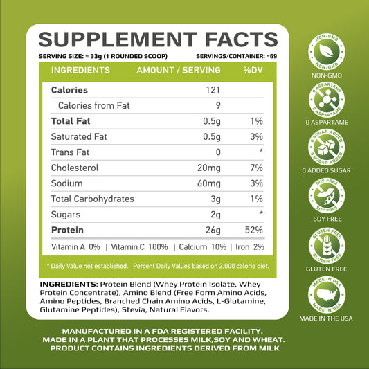 MFL Muscle Whey 5 lbs.