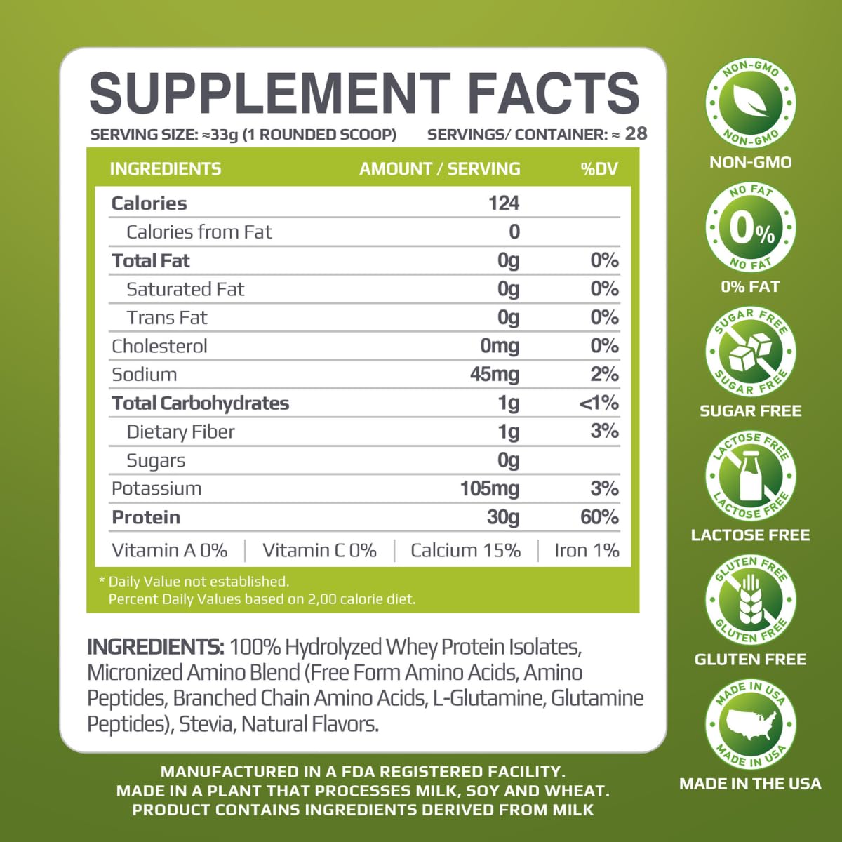 MFL Muscle Isolate 2 pounds
