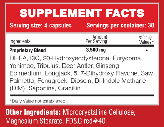 Pro Fight POWER TEST Xtreme 120 caps