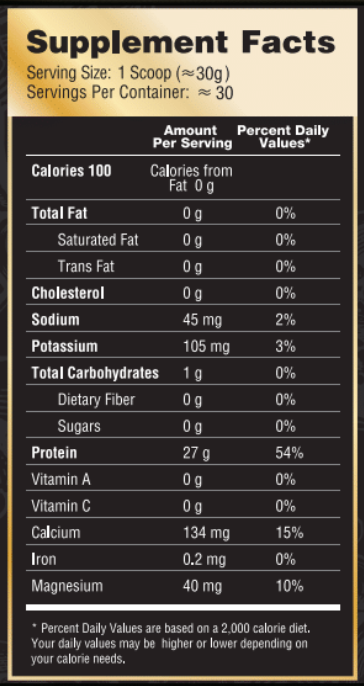 Royal Sports Royal Whey Protein Isolate 2lbs.