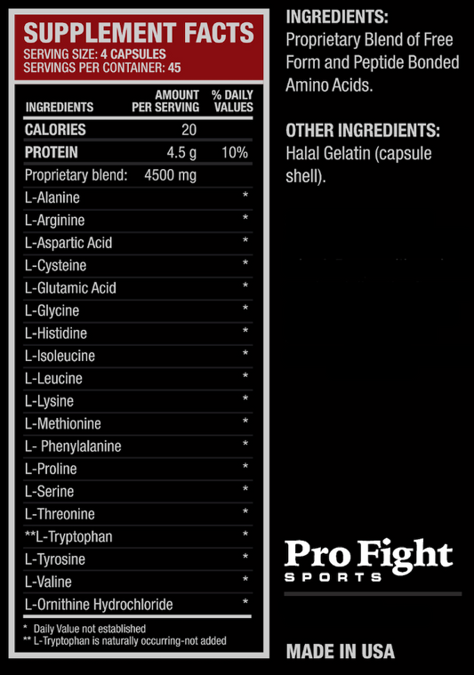 Pro Fight AMINO SPORTS 4500 180 Caps
