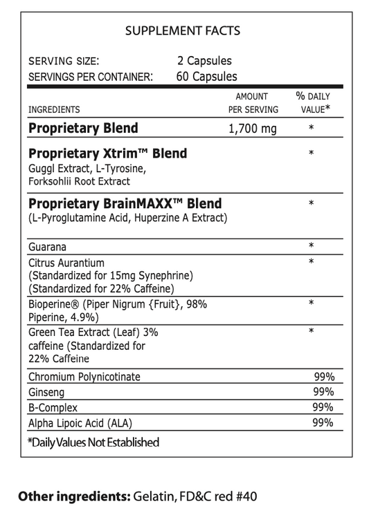 Pro Fight PITTBULL LEAN XTRIM 120 caps