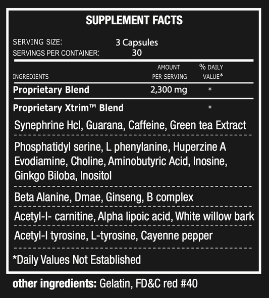 Pro Fight Pittbull Lean Xtrim WILD 90 caps