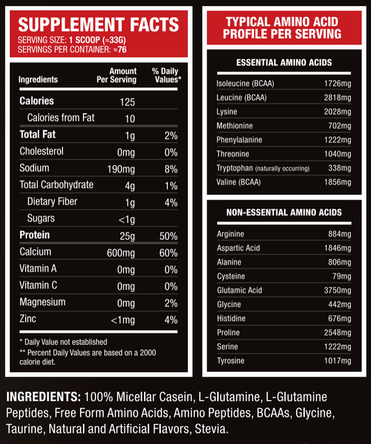 Pro Fight Supreme Casein 5lbs