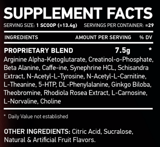 Nar Labs Xspeed Hardcore 400g