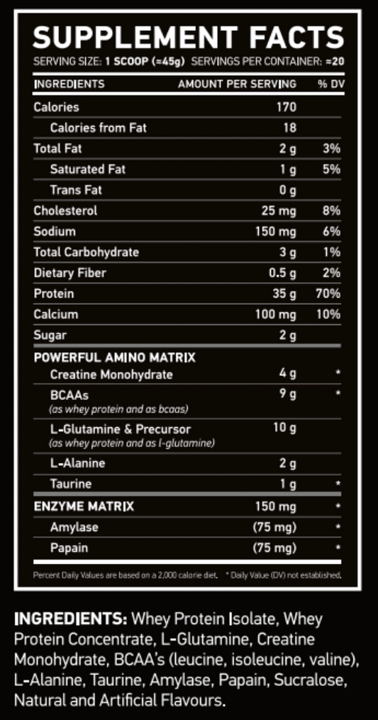Nar Labs Nitro Whey 2.2lbs