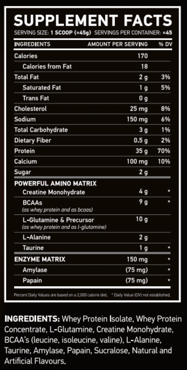Nar Labs Nitro Whey 4.4lbs