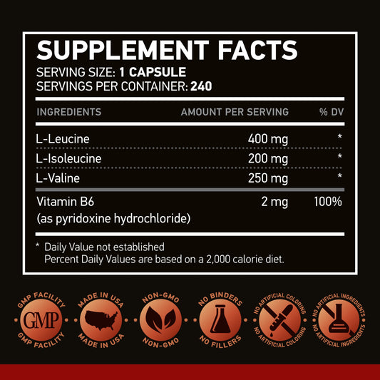Nar Labs BCAA 240 Veg caps