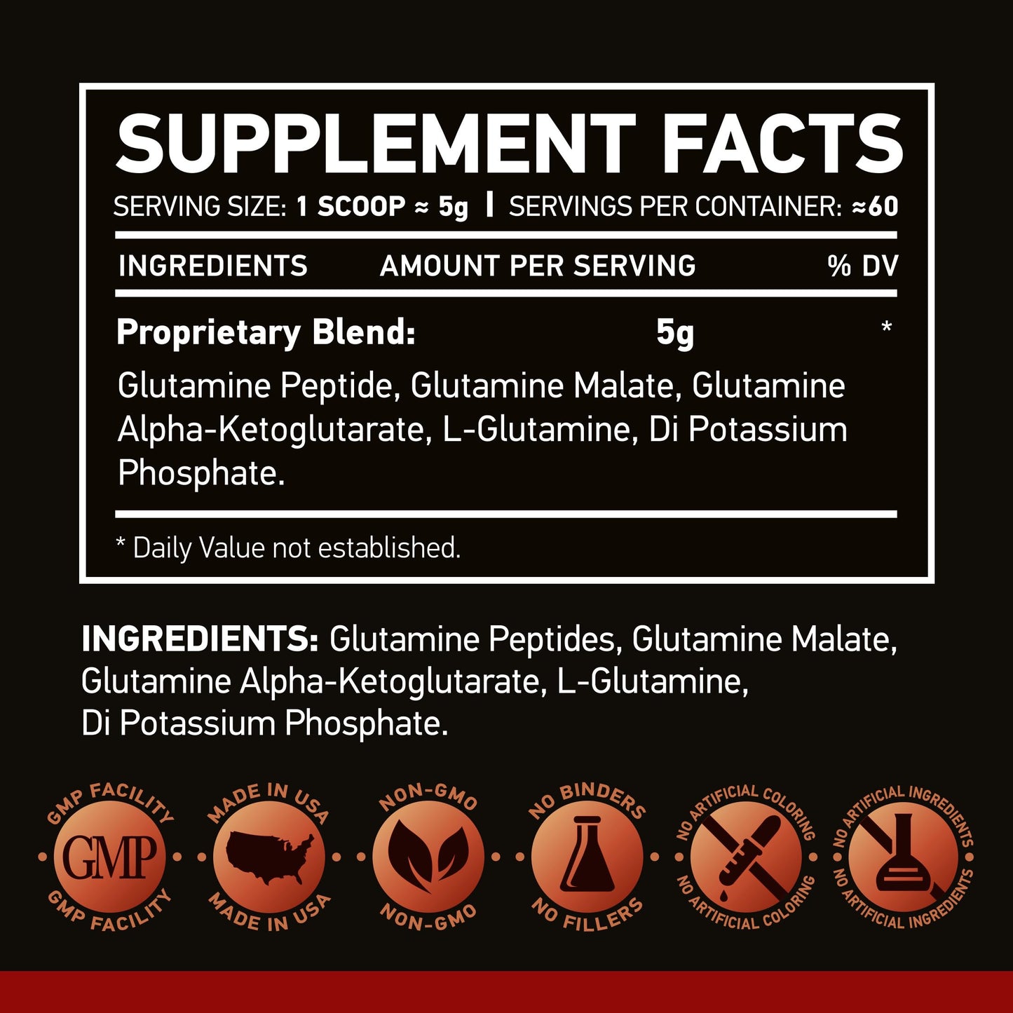 Nar Labs L-Glutamine 300g