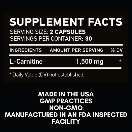 Nar Labs L-Carnitine BURN 60 caps