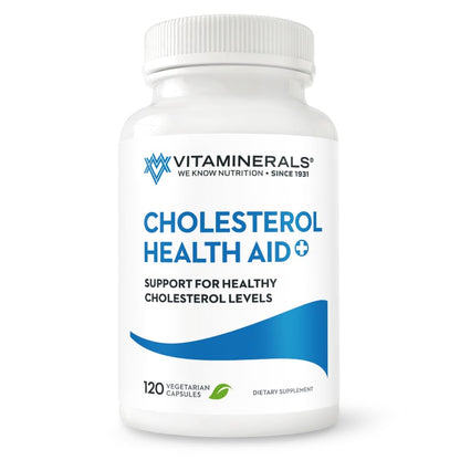 Vitaminerals 125 Cholesterol Health Aid Plus, 120 Veggie caps