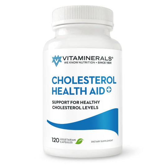 Vitaminerals 125 Cholesterol Health Aid Plus, 120 Veggie caps