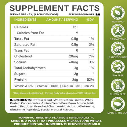 MFL Muscle Whey 2 pounds