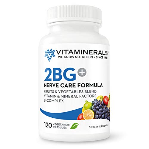 Vitaminerals 2BG+ NERVE CARE BLEND, 120 Veggie caps