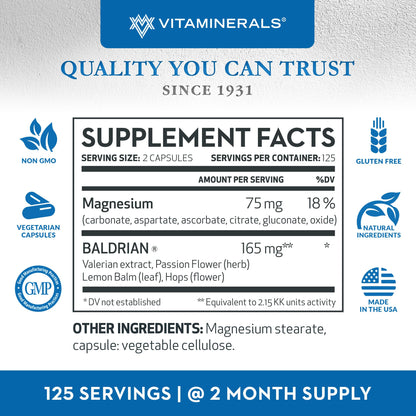 Vitaminerals 33 Baldrian Original, 100 Veggie caps