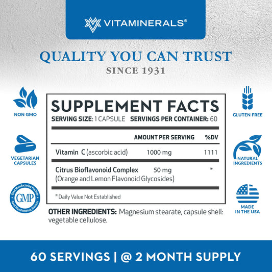 Vitaminerals 63 C-MAX, 60 Vcaps