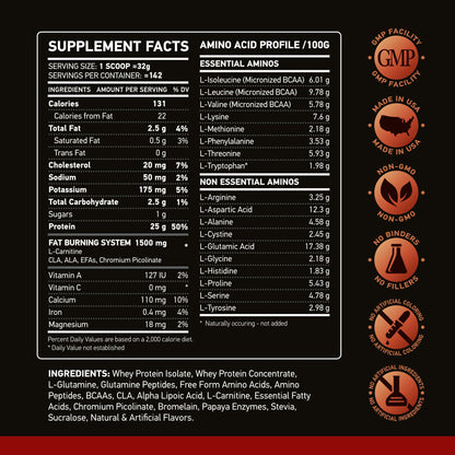 Nar Labs 100% Lean Whey Complex 10lbs